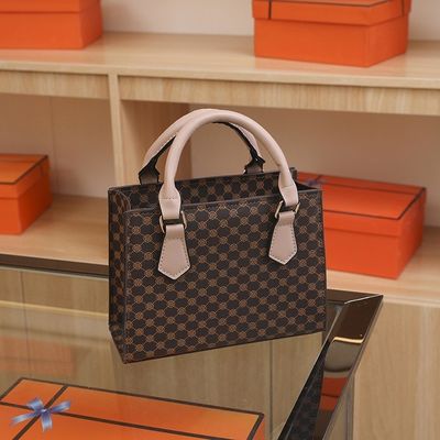 PU レザー 豪華 女性用 ハンドバッグ セット トート メッセンジャー バッグ と エレガント ショルダー バッグ