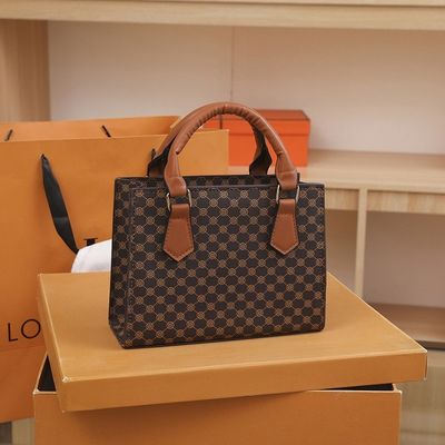 PU レザー 豪華 女性用 ハンドバッグ セット トート メッセンジャー バッグ と エレガント ショルダー バッグ