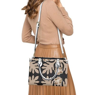 ハワイ製 PU レザー ビジネス ハンドバッグ カスタマイズされた色とヴィンテージ クロスボディ バッグ