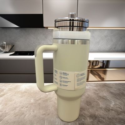 熱隔熱 40オンス 水杯 ハンドル付き 大人のための 屋外ツアー ビジネス ギフト