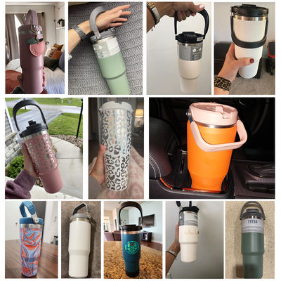 持続可能 断熱型 コーヒーカップ 車 ビール 旅行 カップ ハンドルと蓋 20oz 30oz