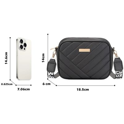 2024 CHIEN ファッション 小型 クラシック PU 調整式 クロスボディ バッグ 防水 OEM カスタム レディース 肩袋