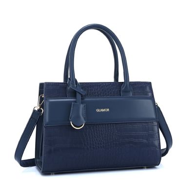GLAMOR 2024 レディース バッグ レディース ハンドバッグ ジェオメトリ パターンとPU レザーセット