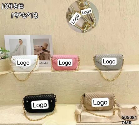 レトロ 女性 バッグ 2023 固定色 ハンドバッグ チェーンクロスボディ 画像色