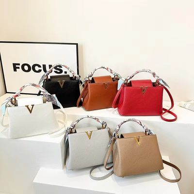 女性用 スーツケース キャンディー パターン PU レザー ショルダー バッグ 耐久的でスタイリッシュな旅行